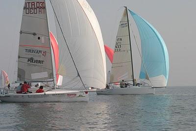 Vela: Pulverit - Città di Punta Marina Terme all'XXIX Invernale di Marina di Ravenna