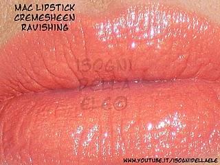 SWATCHES LIPSTICK & LIPGLASS MAC