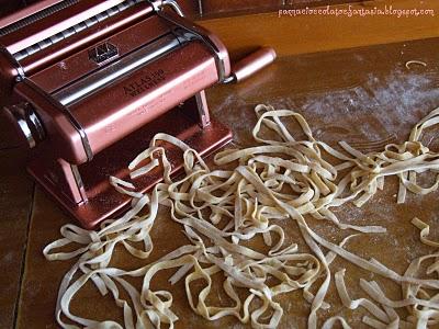 La pasta fresca fatta in casa...