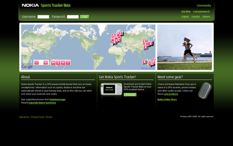 Nokia Sports Tracker 4.00(12) in lingua italiana!