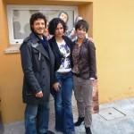 Andrea Bosca, Laura Luchetti e Diane Fleri