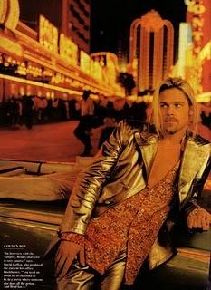 Brad Pitt in Dolce & Gabbana su Vanity Fair 1995