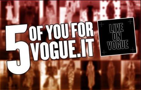 Contest “A voi il mio blog” su vogue.it: sono tra i vincitori!