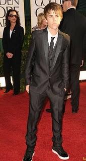 Justin Bieber in D&G; alla Premier di 'Never Say Never'