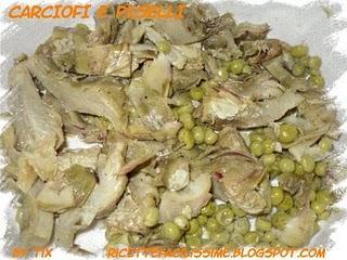 CARCIOFI E PISELLI CARCIOFI E PISELLI