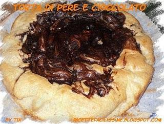 TORTA DI PERE E CIOCCOLATO TORTA DI PERE E CIOCCOLATO