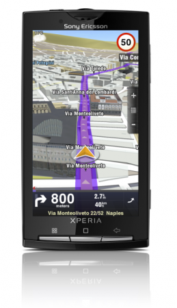 Con Sony Ericsson Xperia™ X10 da oggi si viaggia senza traffico