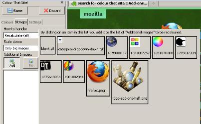 color that site di mozilla firefox