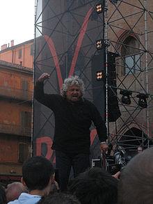ECCO L'Intervista show di Beppe Grillo ad Annozero