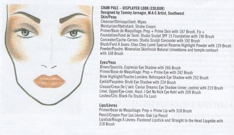Mac Cosmetics, Cham Pale Collection : Le Face Charts ...