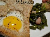 Cuoricini ovetti incastonati agli asparagi