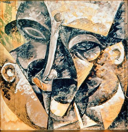 Umberto Boccioni, Dinamismo di una testa d'uomo