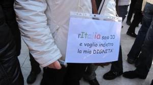 manifestazione donne a Cagliari