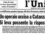 Calabria democratica antifascista dimentica! anniversario dell'omicidio Malacaria