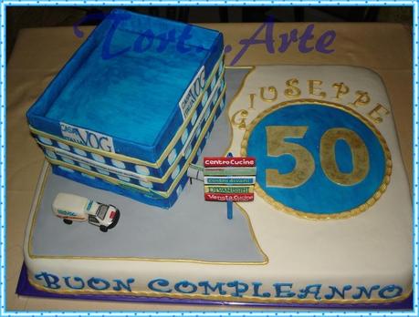 torta per 50 anni