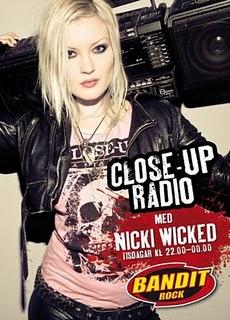 Crucified Barbara - Nicki Wicked diventa dj alla radio