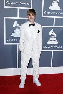 Justin Bieber in Dolce & Gabbana at the Grammy Awards 2011