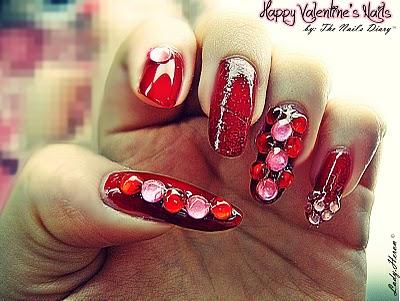 Happy Valentine's Nails {♥}