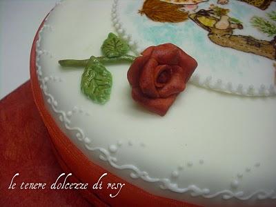 Una torta dedicata a tutti gli innamorati....non solo il giorno di San Valentino!