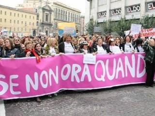 SE NON ORA QUANDO?...ORA...SEMPRE!!!Ecco cosa è successo in  moltissime città d'Italia...