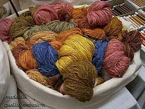 Seta artigianale del Madagascar