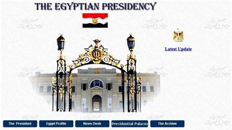 Egitto, la svolta anche online: il sito della presidenza in costruzione