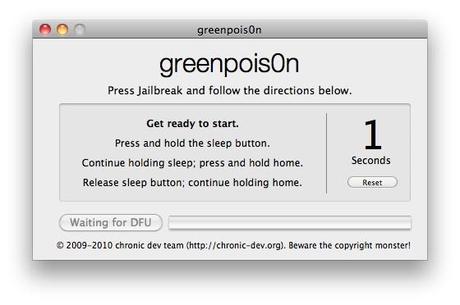 GUIDA: Jailbreak Unthetered su tutti i dispositivi iOS 4.2.1 (Mac)