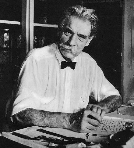 Albert_schweitzer_writing