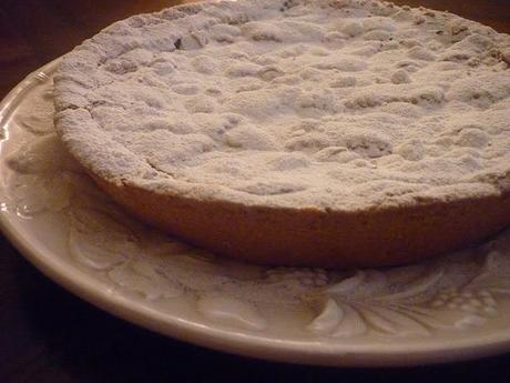 Crostata di ricotta e mandorle zuccherate