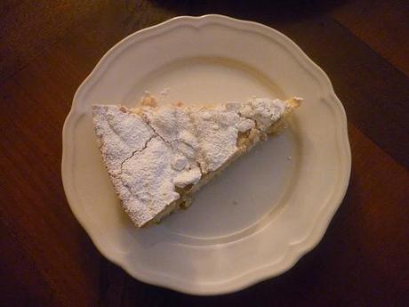 Crostata di ricotta e mandorle zuccherate