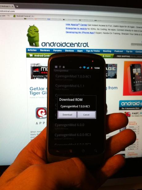  CyanogenMod V7.0.0 RC1 disponibile per Nexus One