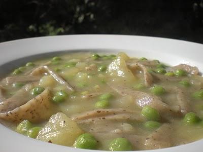 Pizzoccheri con Patate e Piselli