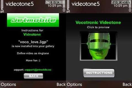 App: Videotone5 (videosuoneria)