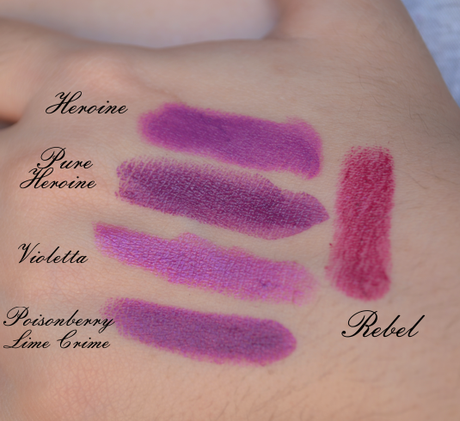 Mac, Pure Heroine Lipstick: swatches e prime impressioni