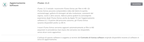 Apple rilascia iTunes 11.3 con alcune novità