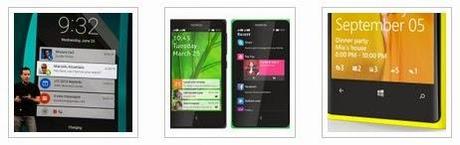 Gestione delle notifiche | Nokia X, Windows Phone 8.1, Android L a confronto