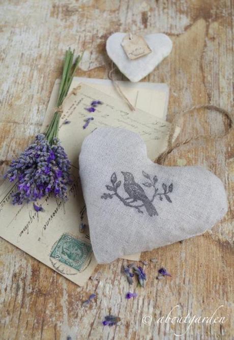 cuore di lavanda