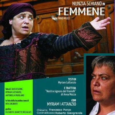 Aperti per ferie IX edizione 2014: Nunzia Schiano in Femmene, lunedi' 18 agosto 2014 a Casarlano, Sorrento (NA).