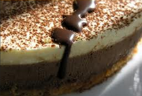 torta mousse al mascarpone cioccolato e caffe'