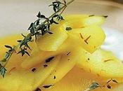 Fettine mela timo zenzero.