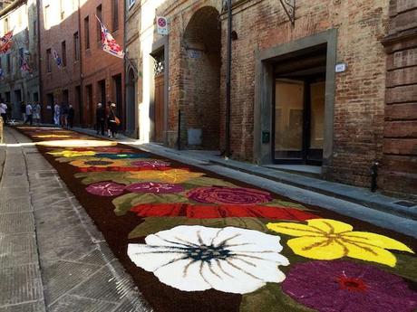 Infiorata - Città della Pieve, Italia