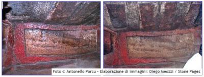 Archeologia in Sardegna. Sa Pala Larga, una domus de janas spettacolare che è stata sigillata per tutelare i colori interni.
