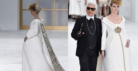 sposa incinta chanel