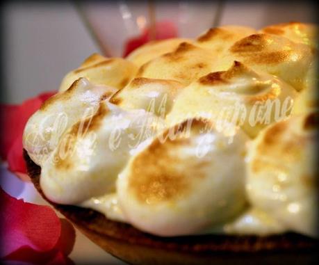 CROSTATA DI LAMPONI E CHIBOUSTE ALLA VANIGLIA...BUON COMPLEANNO SILVIA!!! (RICETTA MONTERSINO)