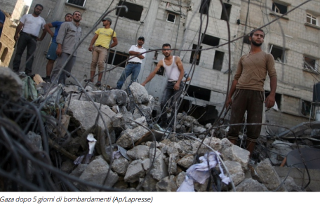 Gaza bombed