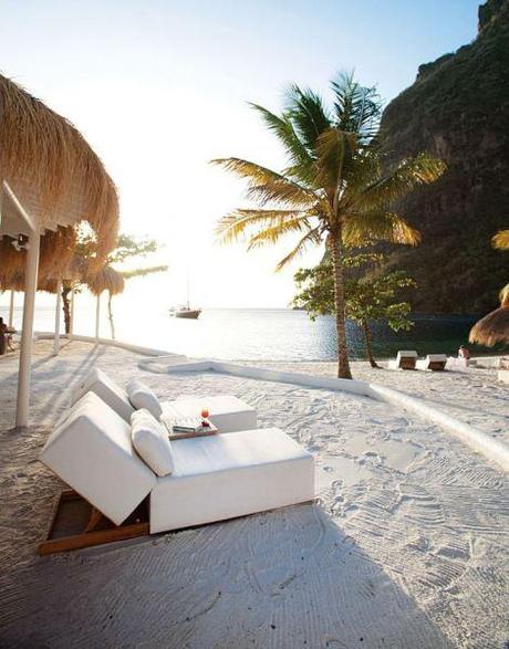 Sugar Beach in Saint Lucia