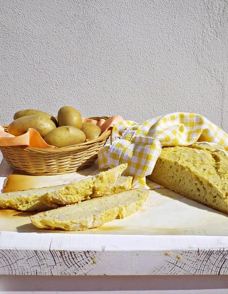 Pane rustico alla semola di Altamura e patate