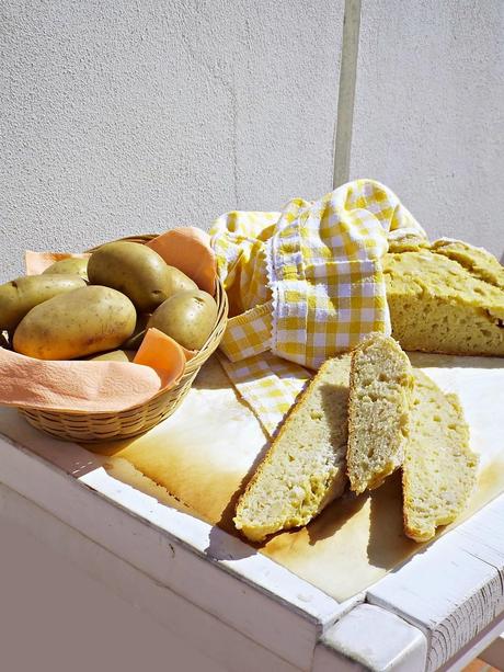 Pane rustico alla semola di Altamura e patate