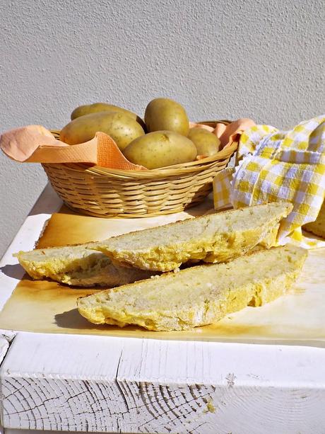 Pane rustico alla semola di Altamura e patate