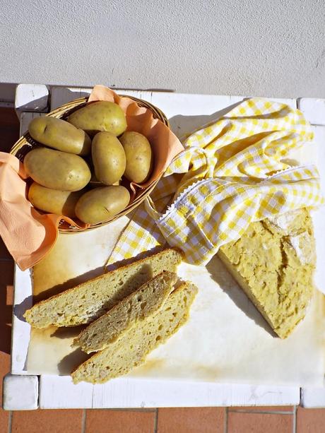 Pane rustico alla semola di Altamura e patate